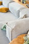 Atelier Del Sofa Kanyon - Sofá-Cama Esquinero Gris Claro